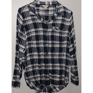 Lucky Brand Plaid Top